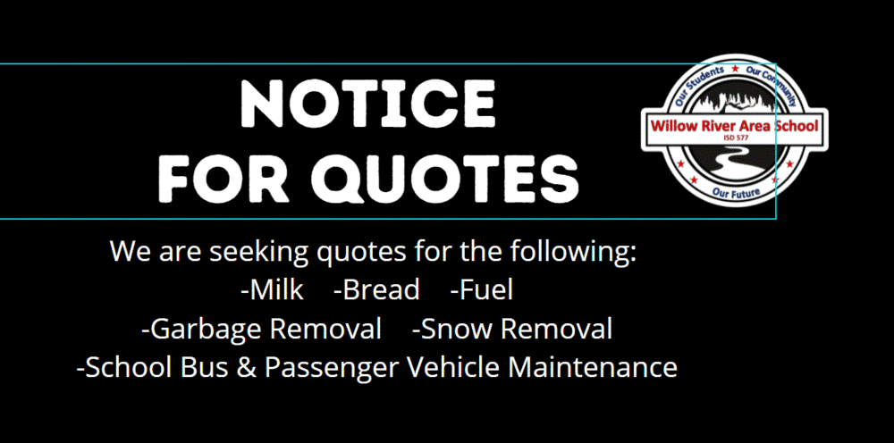 Notice for Quotes
