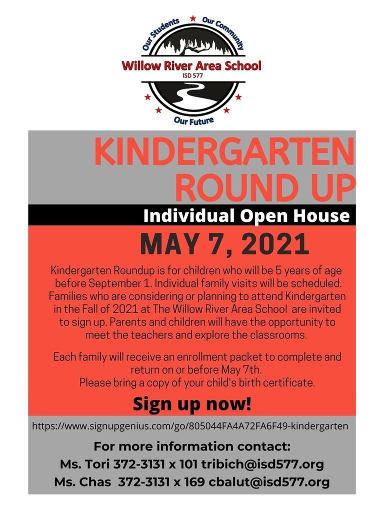 Kindergarten Round Up
