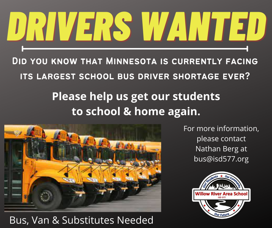 Drivers Wanted