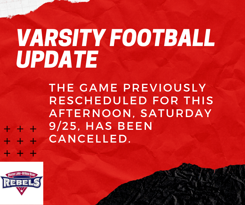Game rescheduled